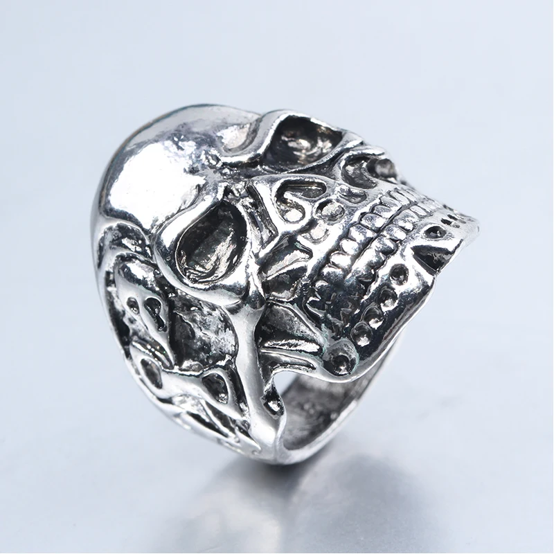 

Exaggerated Skeleton Devil's Men's Punk Hip Hop Alloy Rings Party Banquet Gifts