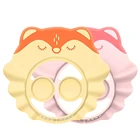 Детская шапочка для шампуня, Прочный детский козырек для ванны, детская шапочка для защиты ушей, щит для мытья волос для младенцев, Регулируемая Шапочка для детского душа