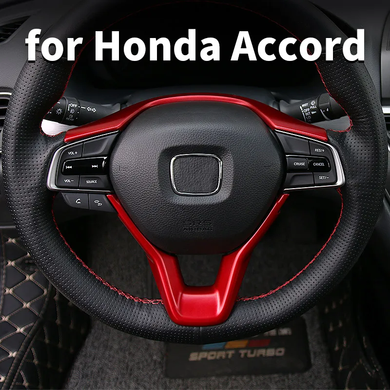 

For 10th Honda Accord 2018 2020 Steering Wheel Decoration Stickers Accord Sets Of Modified Patch Interior Sequins Decorative Aut