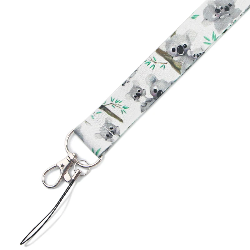 

YA164 Animal Keychain Neckband Lanyard USB ID Card Badge Holder Mobile Belt Lanyard Mobile Phone Accessories