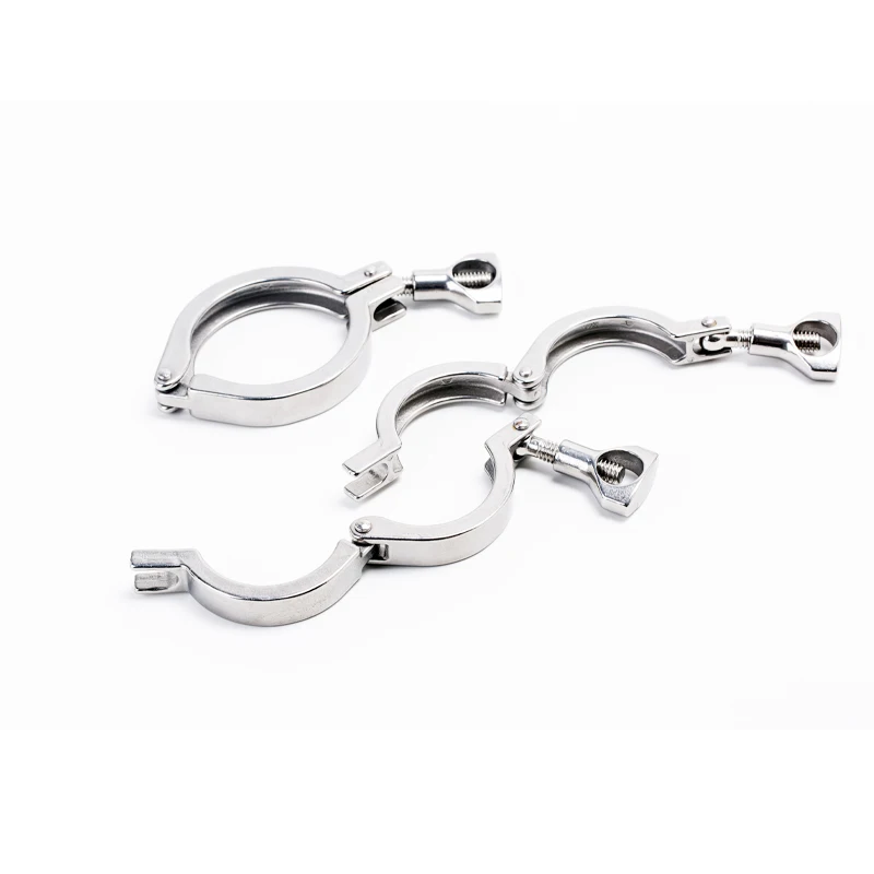 2 &quot 4&quot гигиенические Нержавеющая сталь трехзажимных втулок SS304 Одноместный