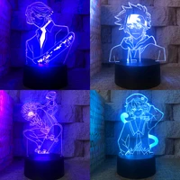 sk8 the infinity night light boy bedroom decoration led childrens room manga anime usb 16 colours remote neon sign sk8 lamps
