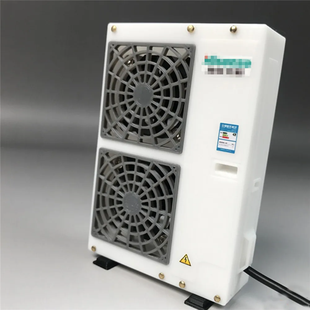 

DIY Model Mini Air Conditioning Simulation Air Conditioner Sand Table Detailed Decoration with USB Drive