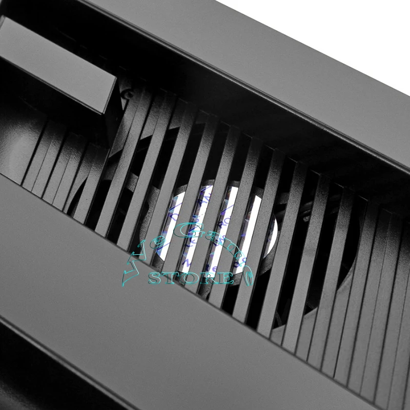 Вертикальная подставка для консоли PS4 Slim с охлаждающим вентилятором зарядным