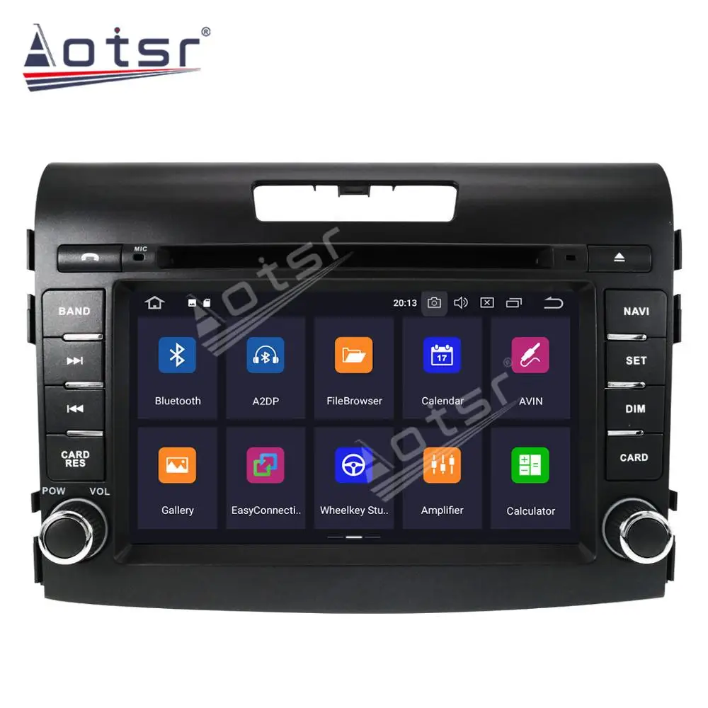 

For Honda CRV 2012-2016 Android 10.0 4G+64G DSP Car Radio GPS Navigation DVD Player Auto Stereo Multimedia Head Unit Video Audio