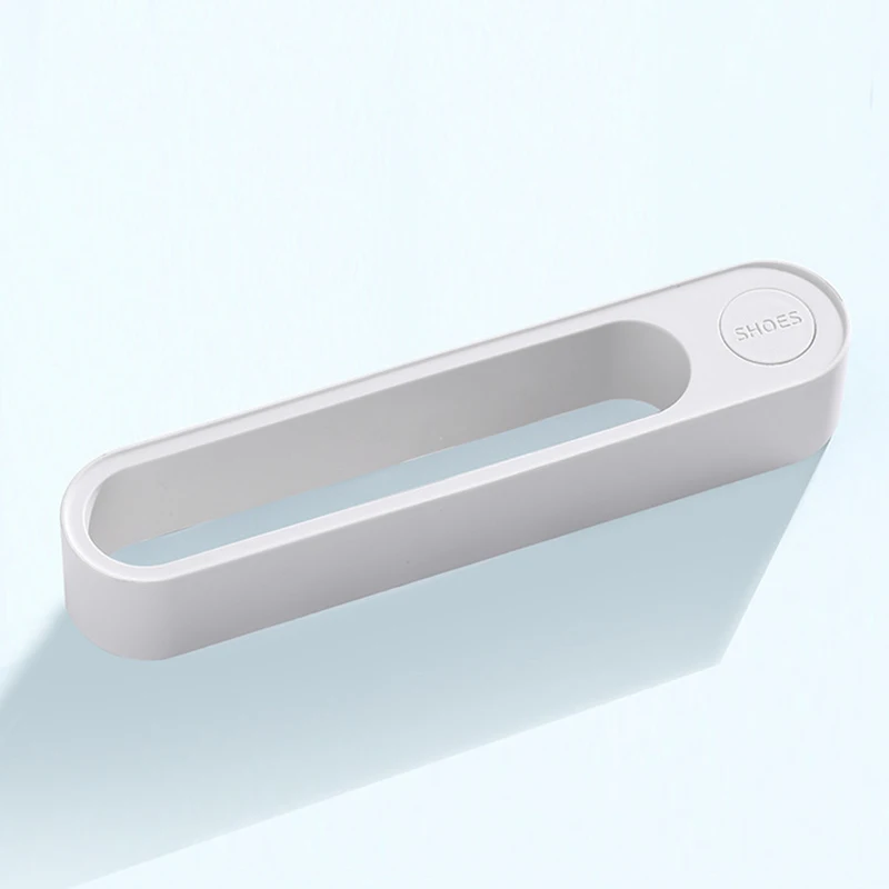 Настенная стойка для обуви органайзер хранения на полке пластиковая подставка