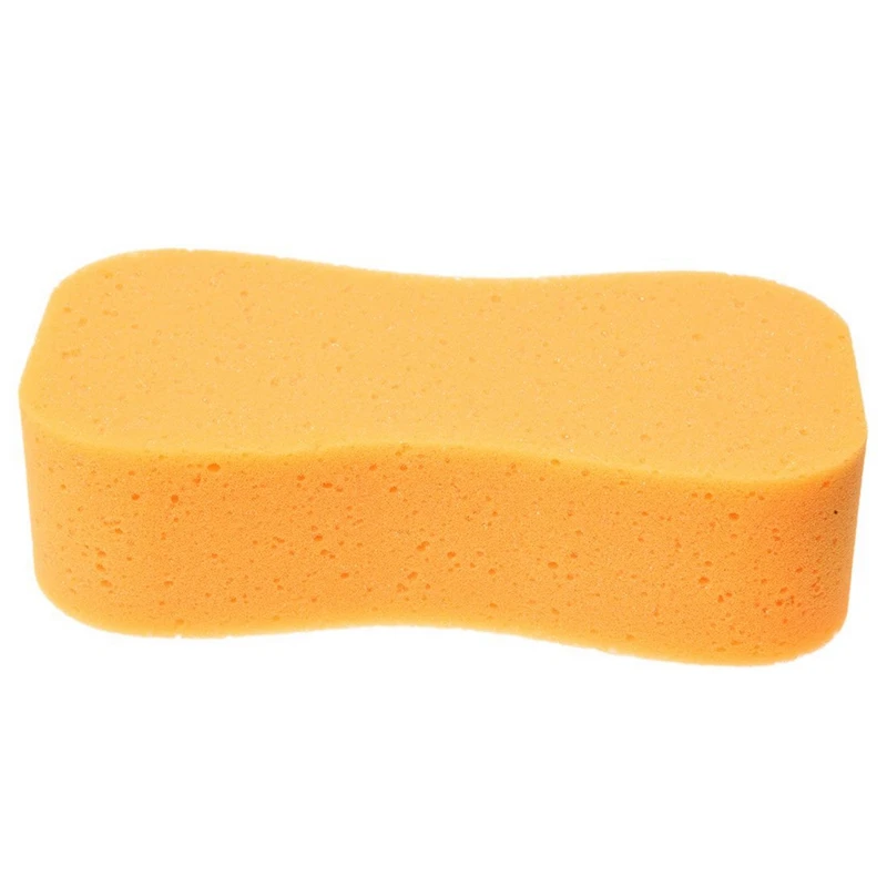 

1 Pcs Car Windshield Soft Perforated Yellow Wash Sponge Pad & 1 Pcs Outside Ambient Air Temperature Sensor Accessories
