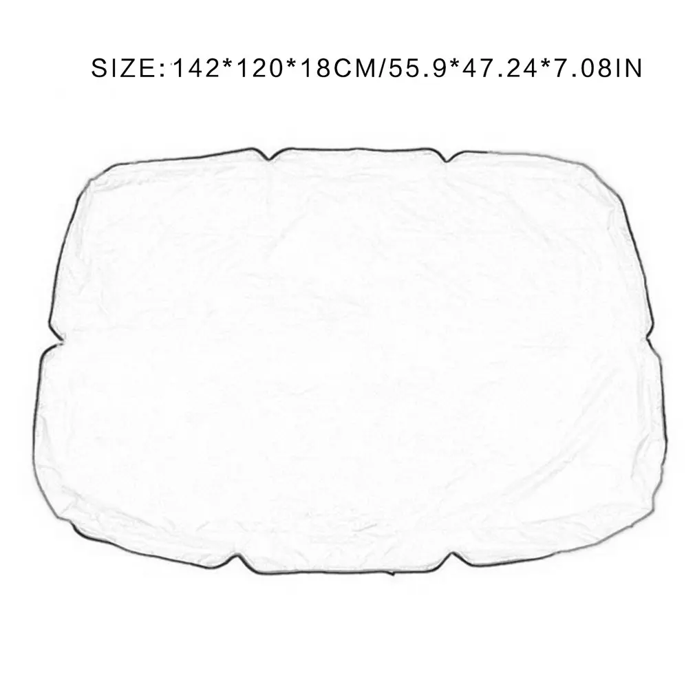 

Seater Size Outdoor Garden Patio Swing Sunshade Cover Canopy Seat Top Cover courtyard waterproof swing sunshade