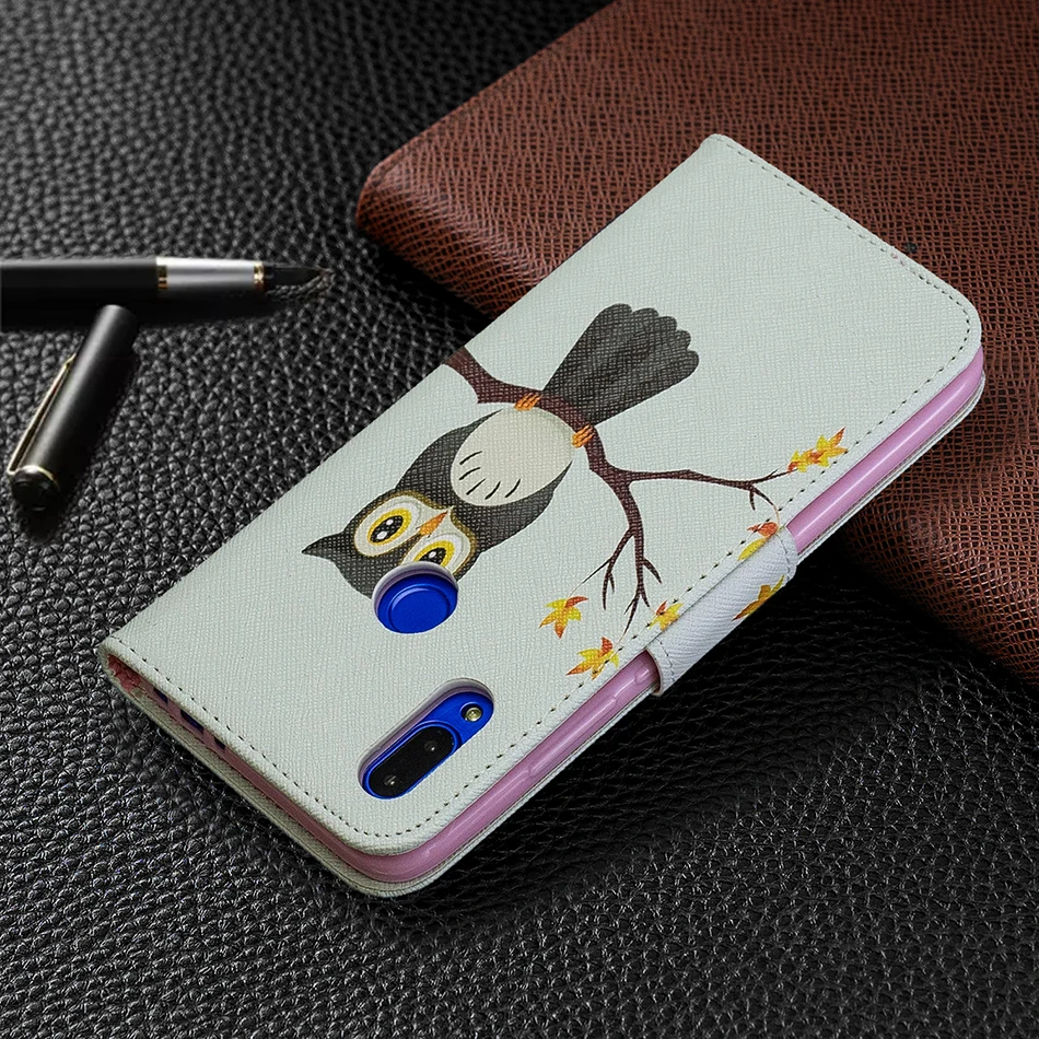 Кожаный чехол-бумажник с рисунком совы для Nokia 2 1 3 5 6 7 2018 8 чехол Plus 4 чехлы |