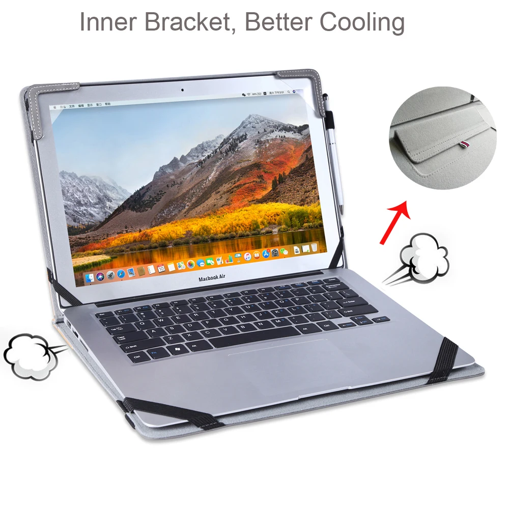 Роскошный чехол подставка для ноутбука DELL Latitude 3189 11 6 дюйма делового Защитная