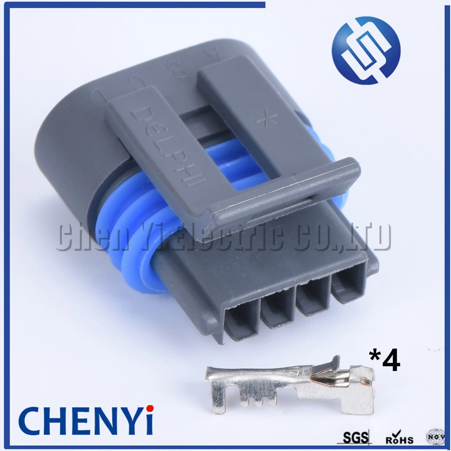 1 Набор 4 pin Delphi автомобильный водонепроницаемый авто разъем Женский 5 efi серии