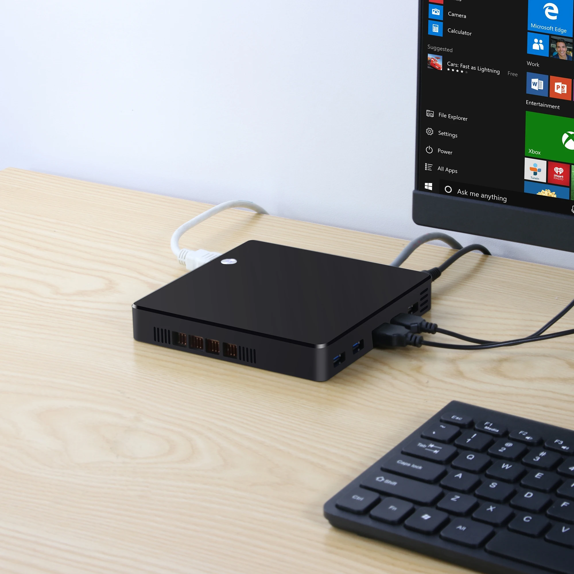 BEBEPC карманный мини ПК Intel Pentium 2117U Мини компьютер Windows 10 HTPC ТВ коробка 300 м Wifi HDMI