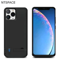 ntspace battery charger cases for iphone 11 pro max power bank case shockproof charging cover for iphone 11 pro powerbank case