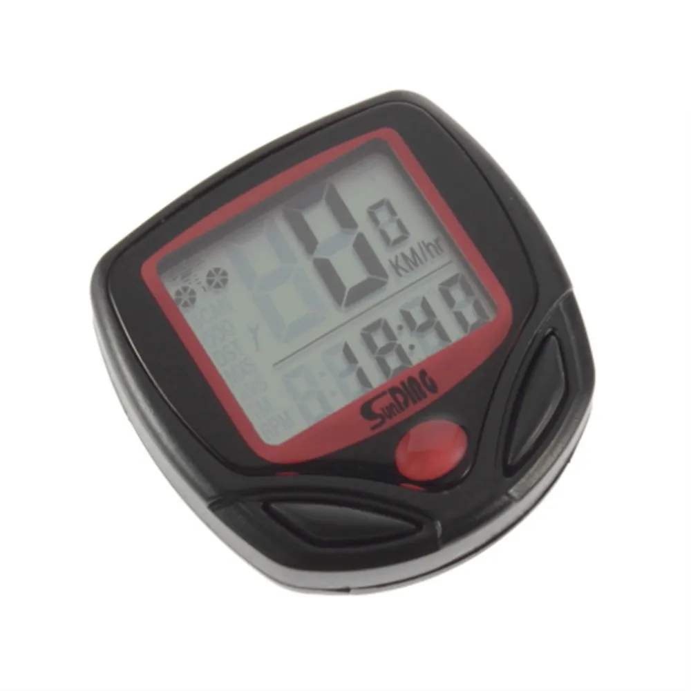 

New Waterproof Bicycle Bike Cycle LCD Display Digital Computer Speedometer Odometer Bicycle code meter bicycle speed measuring