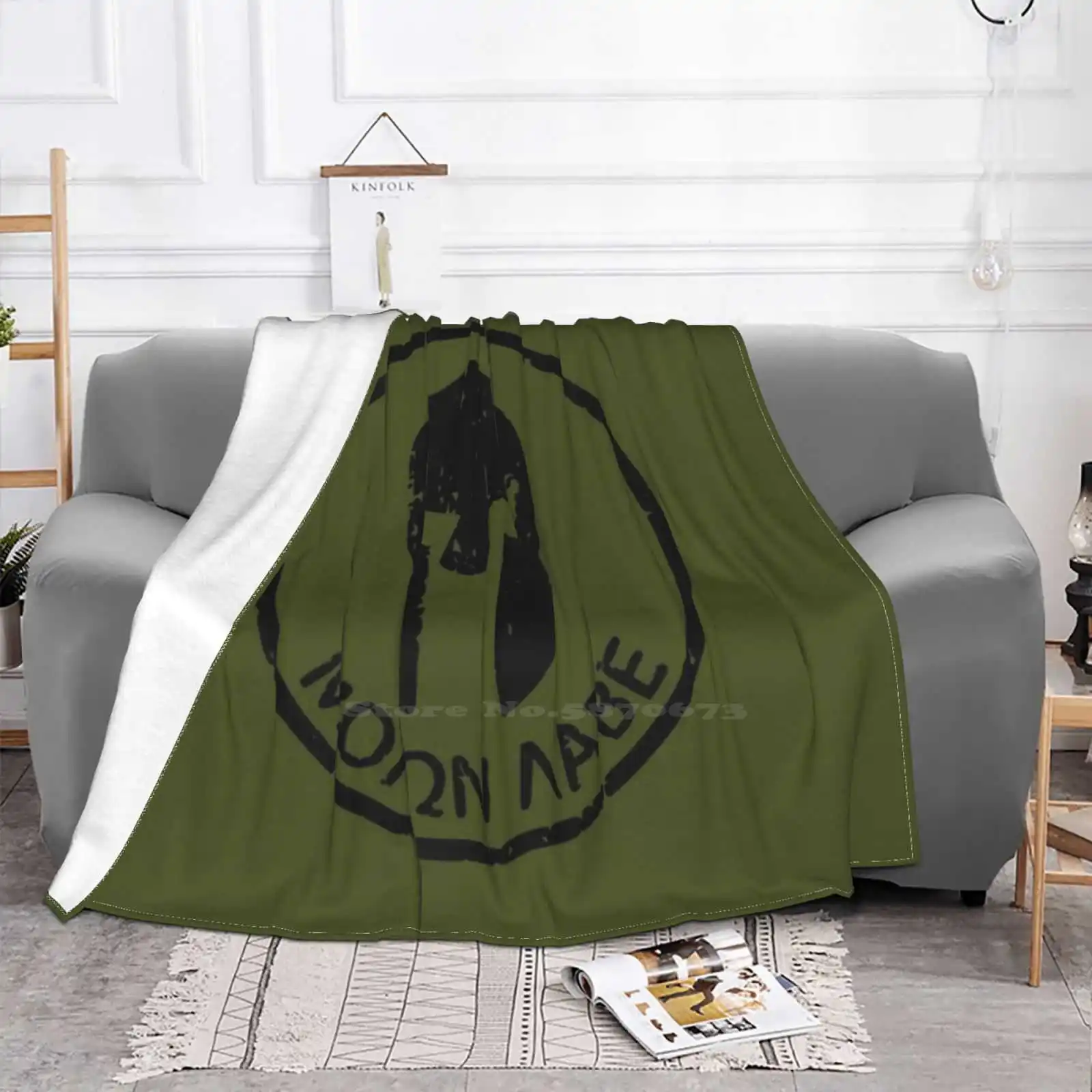 Molon Labe Low Price New Print Novelty Fashion Soft Blanket Aroo Sport Helmet Fire Ripped Flag Sprint Super Beast Y Win Earn | Дом и сад