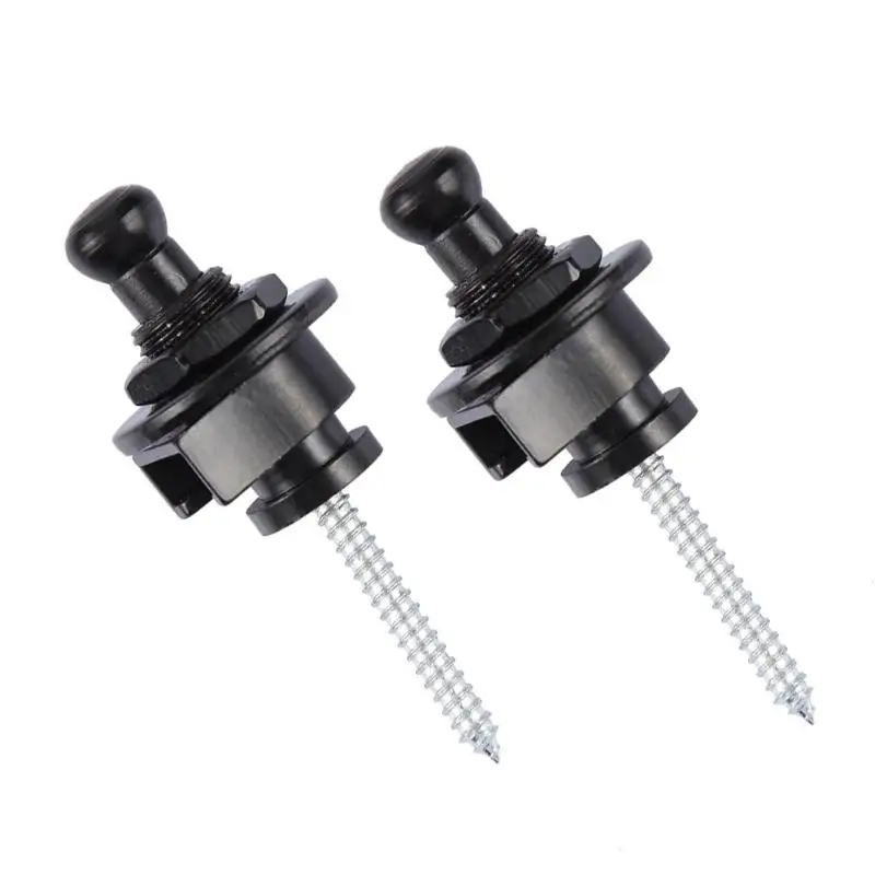 2 teilesatz gitarre strap lock strap lock straplock taste für alle akustische elektrische bass guitar strap 3 farben guitarra free global shippi