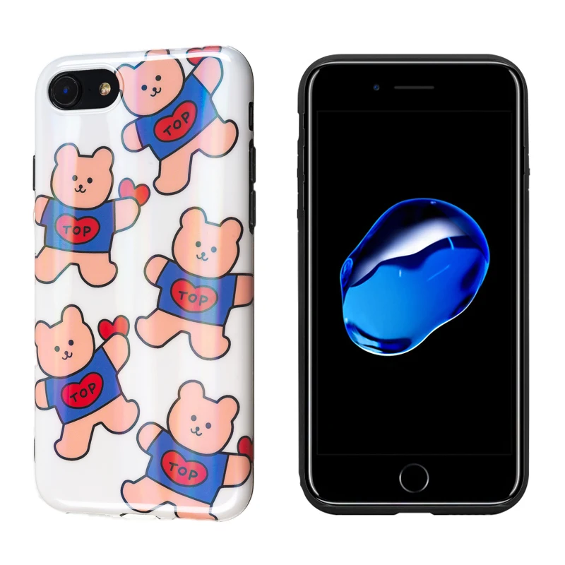 Роскошный Мраморный чехол для телефона iPhone X XR XS Max силиконовый Золотой