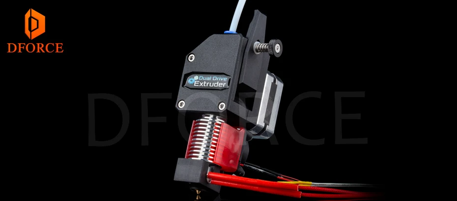 DFORCE MK8 Боуден экструдер BMG экструдер+ V6 HOTEND двойной привод экструдер для 3d принтера высокая производительность для I3 3D принтер