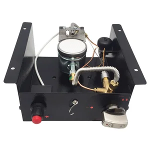 Портативный газ пропан стеклянный трубчатый подогреватель Управление коробка всасываемого воздуха 10 мм к уличному обогревателю Управление; Нагревательная плита