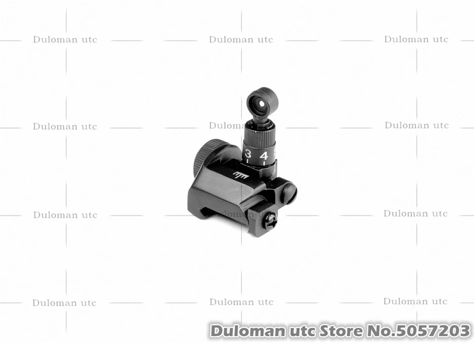 Duloman utc KAC M4 складной передний и задний прицел Набор Тактический PDW/SR25 передний складной и 200-600 м откидной задний прицел