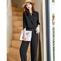 2021 high end professional small suit jacket female korean fashion autumn and winter new business fashion casual small suit