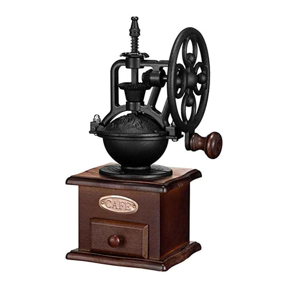 Creative Retro Ferris Wheel Hand Grinder Coffee Bean Grinder Manual Mill Machine Ceramic Pepper Grinder