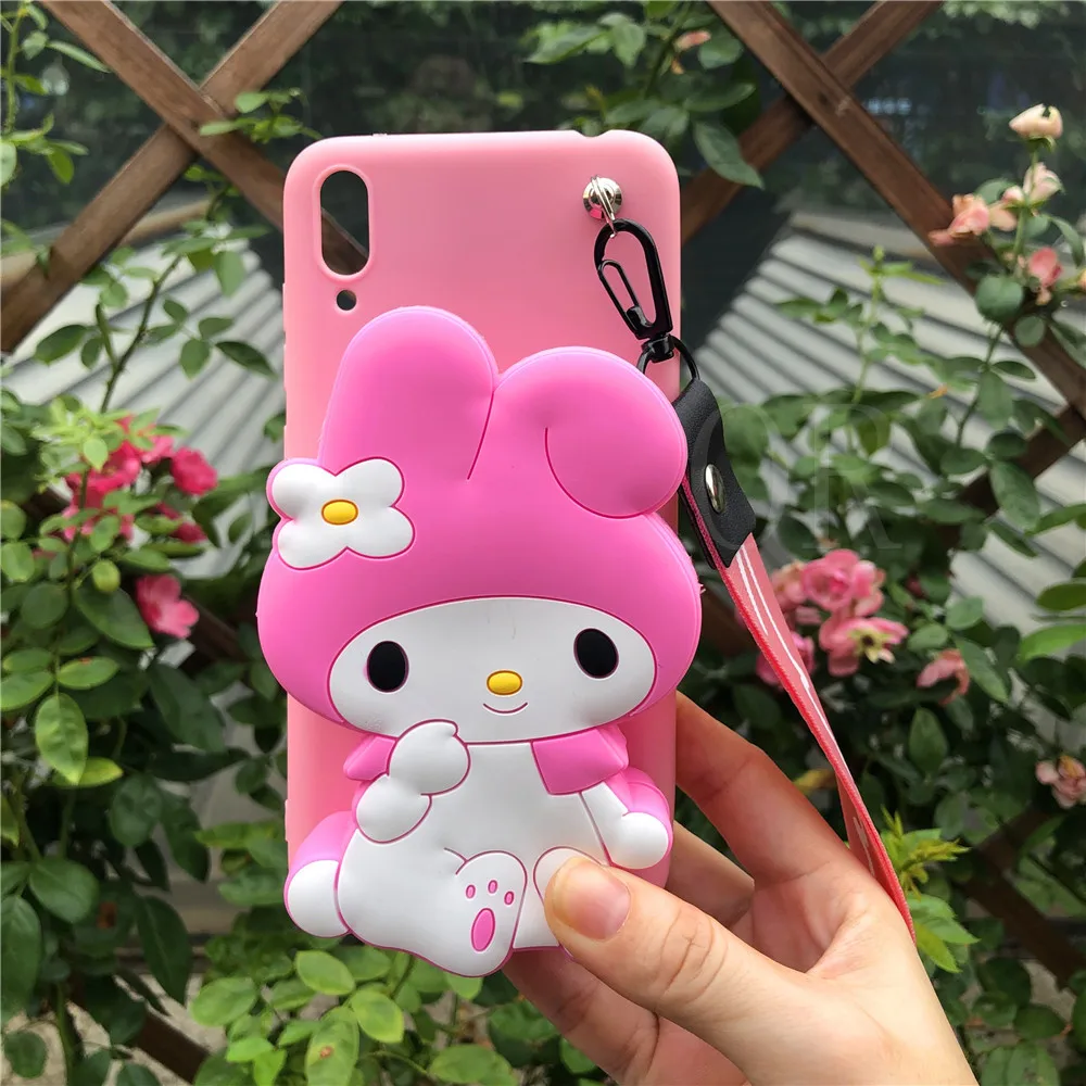 3D мультфильм Мелодия Медведь Сумочка с Тоторо Силиконовый ТПУ для телефона чехол