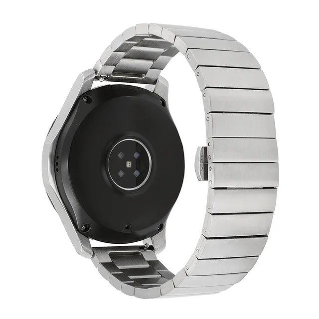 20mm Sports Steel Band For Samsung Galaxy Watch SM-R810 42MM & Gear 2 Sport Strap For Huami Amazfit Bip S U Pro Smart Watch