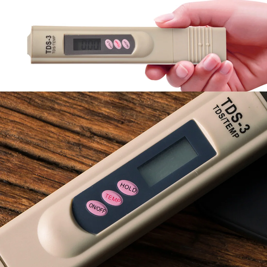 

Portable Pen Portable Digital Water Meter Filter Measuring Water Quality Purity Tester TDS Meter
