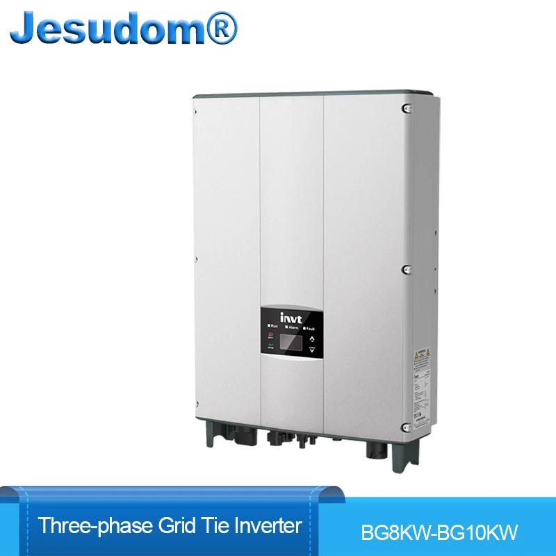 Солнечный Grid Tie Инвертор 8KW 10KW 380VAC трехфазный инвертор с двойным MPPT 200V 800VDC до