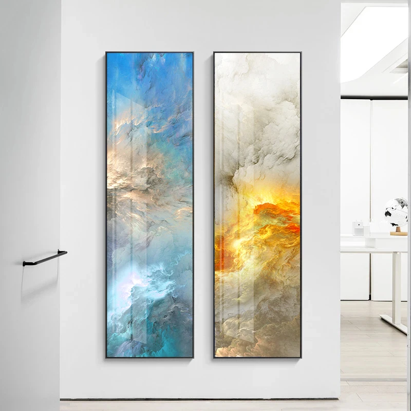 

Abstract Landscape Sky Colorful Clouds South Canvas Painting Poster Print and Modern Art Wall Picture for Living Room Decoration
