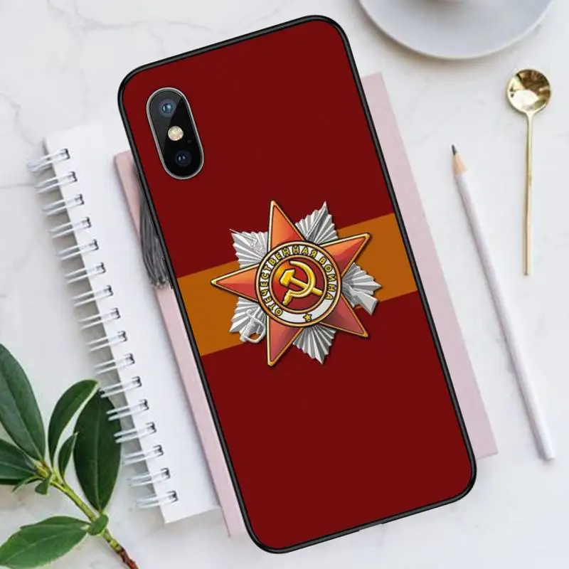 

Soviet Union USSR Grunge Flag Phone Case for iPhone 11 12 mini pro XS MAX 8 7 6 6S Plus X 5S SE 2020 XR
