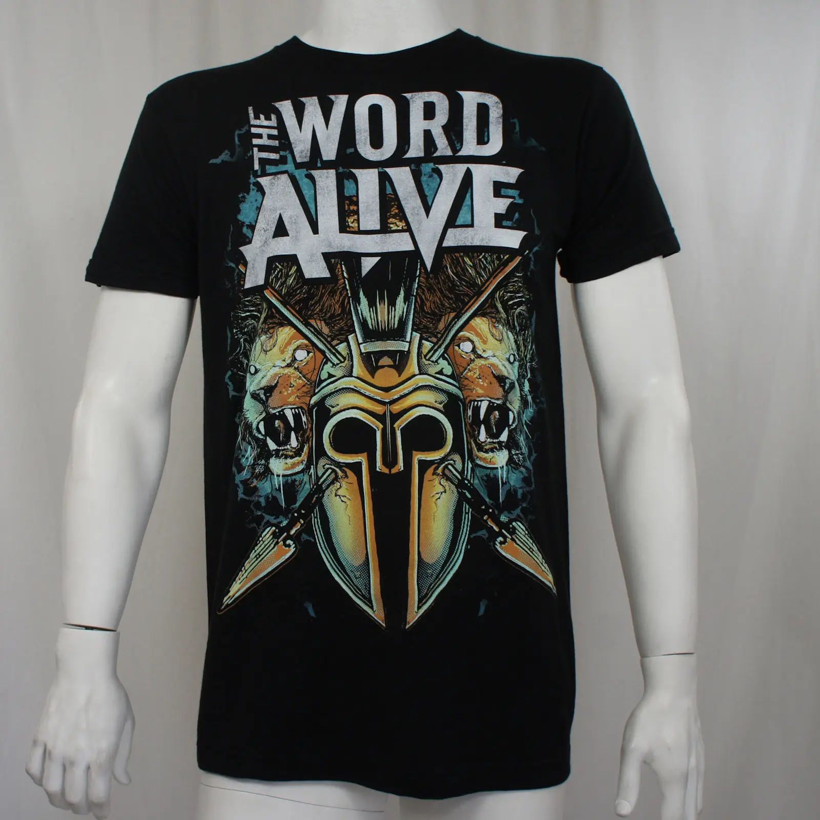 Облегающая футболка с надписью The Authentic Word Alive Start Live Metal Metalcore S 2XL новая летняя