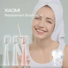 Сменные насадки для зубной щетки 12 шткомплект Mijia T100 для Xiaomi розовый умная электрическая Чистящая зубная щетка