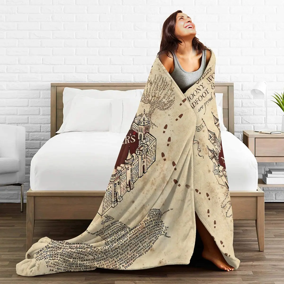 

Ultra Soft Sofa Blanket Cover Blanket Cartoon Cartoon Bedding Flannel plied Sofa Bedroom Decor for Children and Adults 17