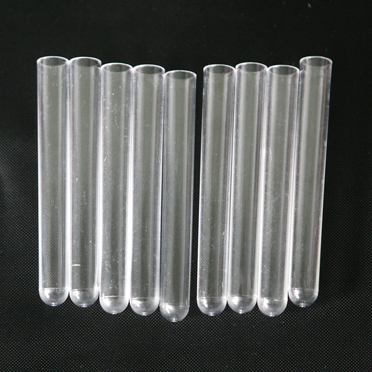 Новые лабораторные принадлежности 10 упаковок пробирок из прозрачного пластика