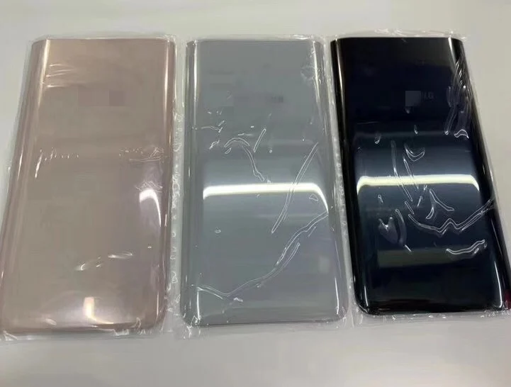 Для samsung Galaxy A80 A805 A805F/DS задняя крышка батарейного отсека стеклянная крышка корпуса для samsung A80 Замена задней двери корпуса