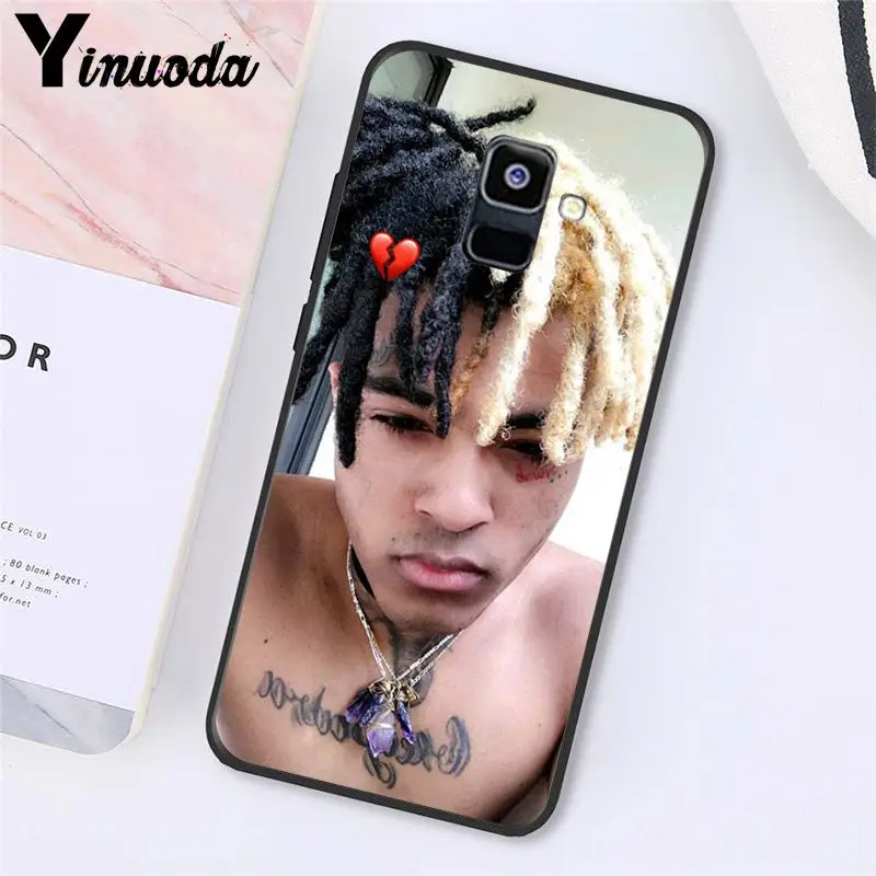 Yinuoda хип-хоп певец XXXTentacion чехол для телефона Samsung Galaxy A7 A50 A70 A40 A20 A30 A8 A6 Plus A9 2018 |