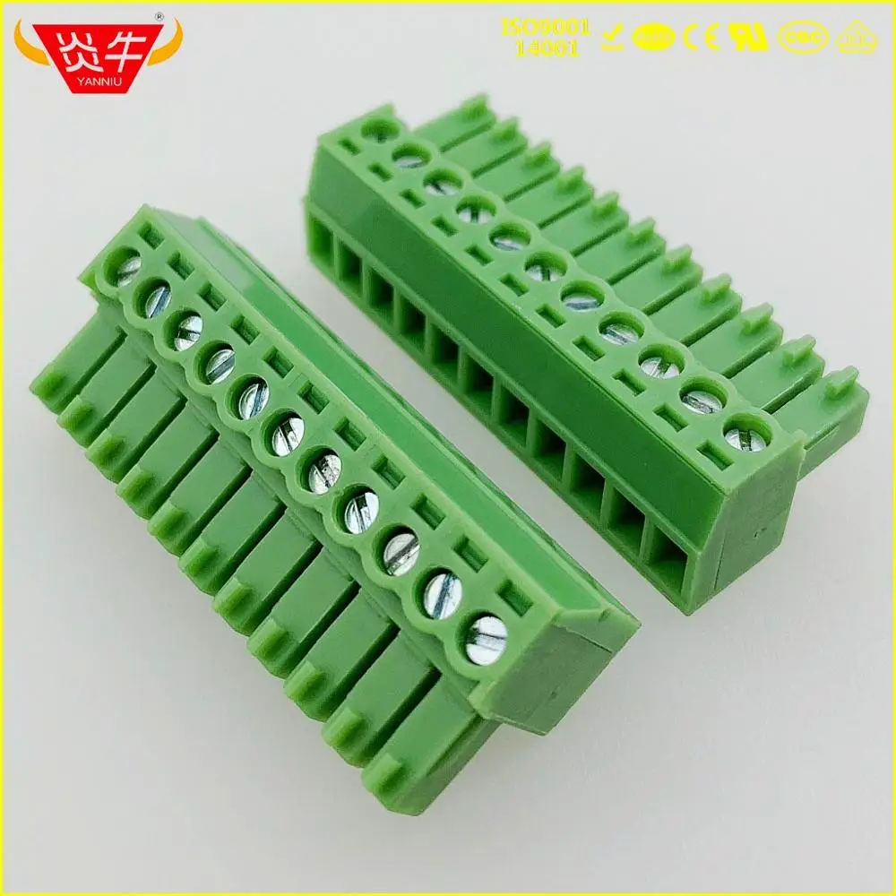 2EDGK-3.5-11P KF2EDGK 3,5 2P~ 12P PCB вставные клеммные блоки 15EDGK 3,5 мм 2PIN~ 12PIN MC 1,5/2-ST-3, 5 1840366 PHOENIX контакт DEGSON KEFA - Цвет: 2EDGK-3.5-11P
