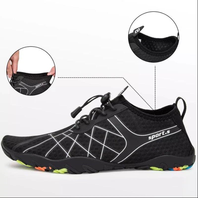 Мужские дышащие кроссовки aqua shoes wo Мужская Спортивная обувь унисекс обувь для плавания