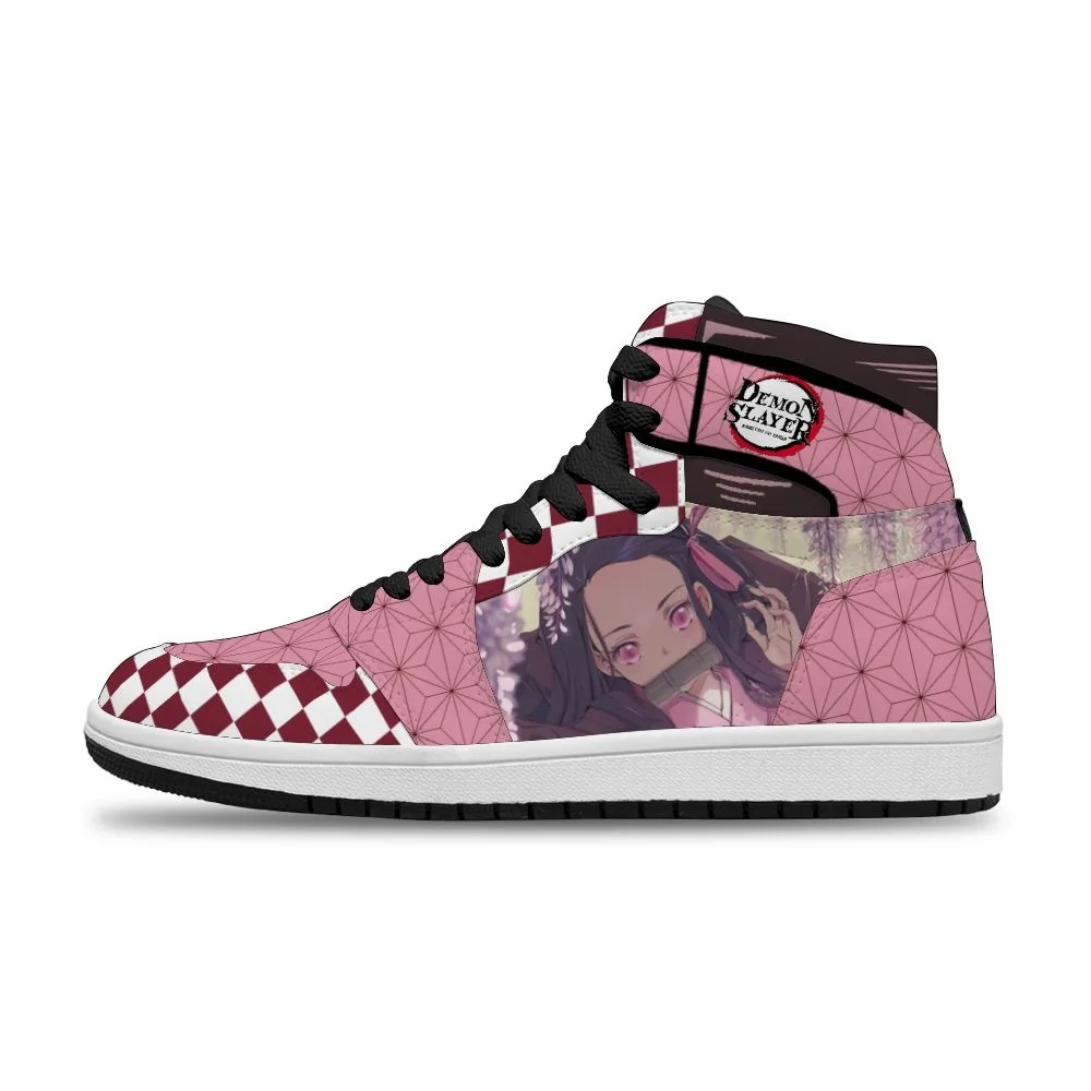 

DIY Demon Slayer Anime Trendy Custom Shoes Nezuko Sneakers casual shoes