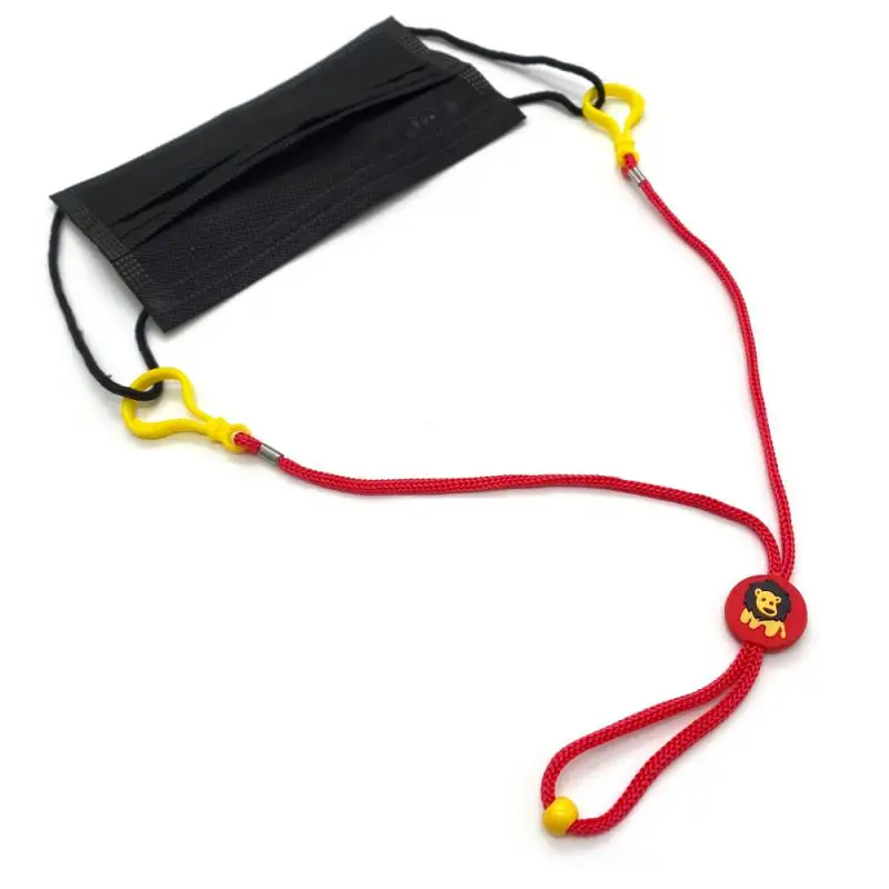 

Cartoon Children Anti-lost Face Mask Lanyard Hanging Glasses Strap Holder Necklace Fashion Chain Ear Hook Convenient Traceless