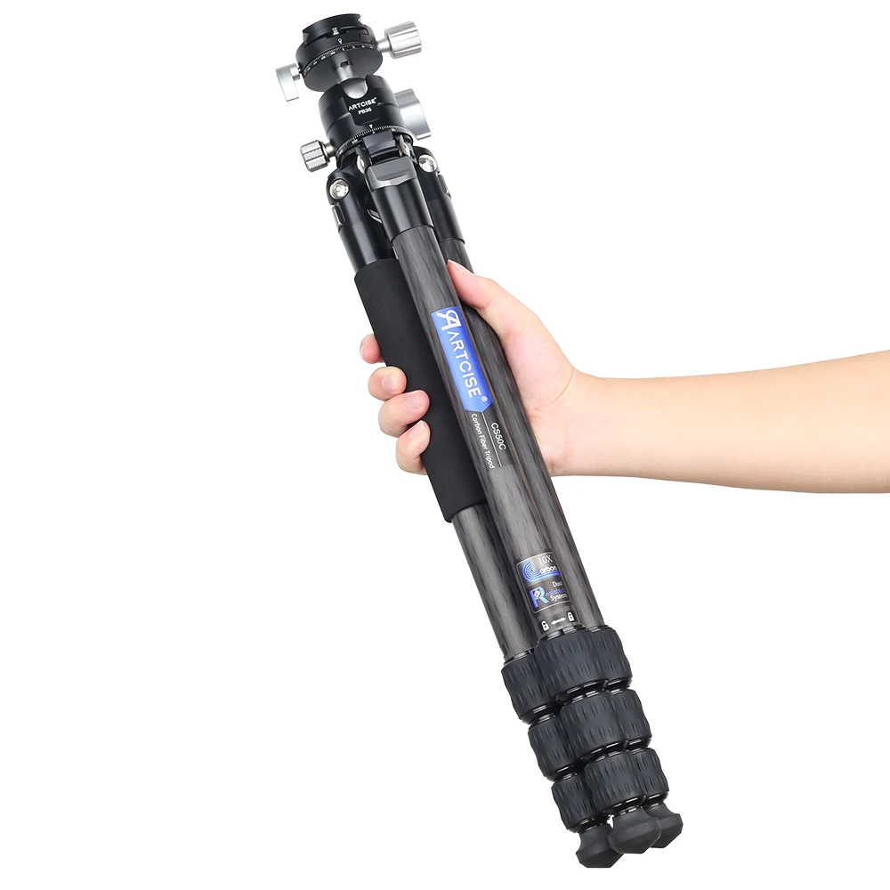 Штатив для камеры из углеродного волокна профессиональный легкий компактный