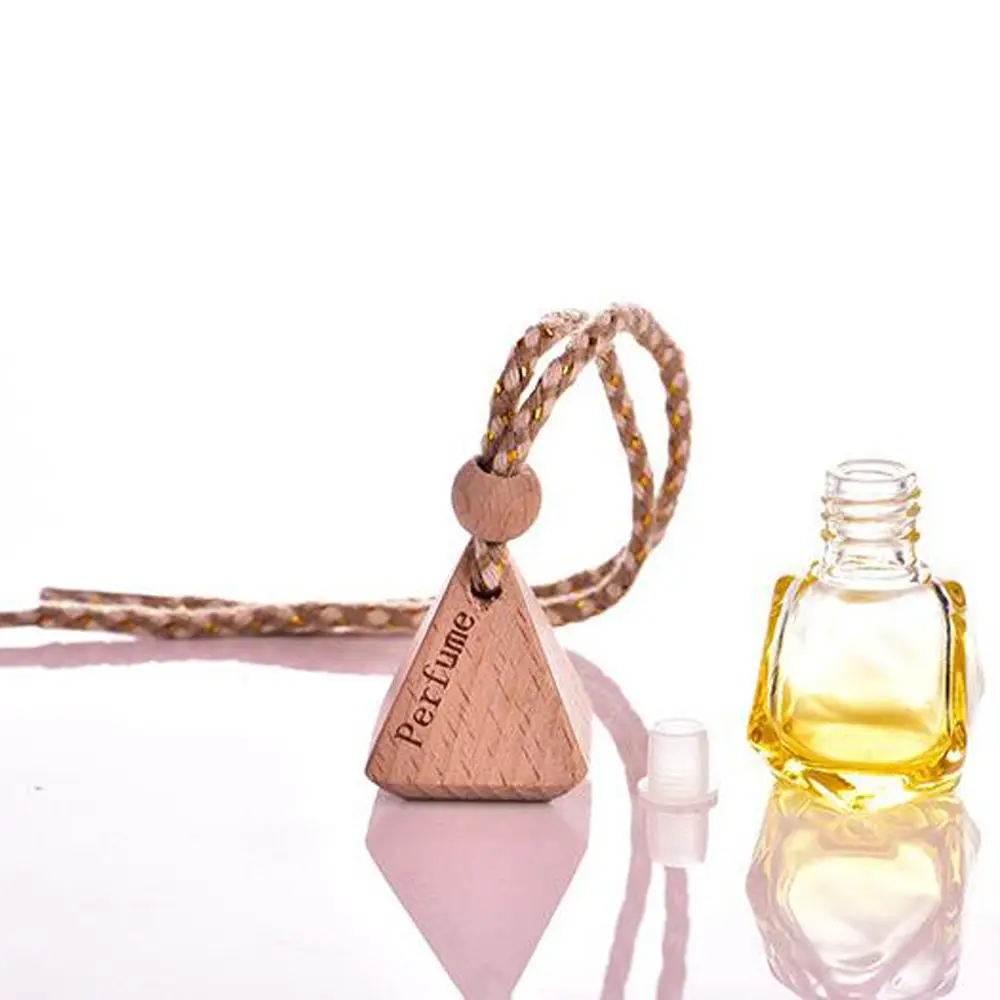 1 шт. подвесная вешалка с градиентным орнаментом стеклянный флакон эфирным