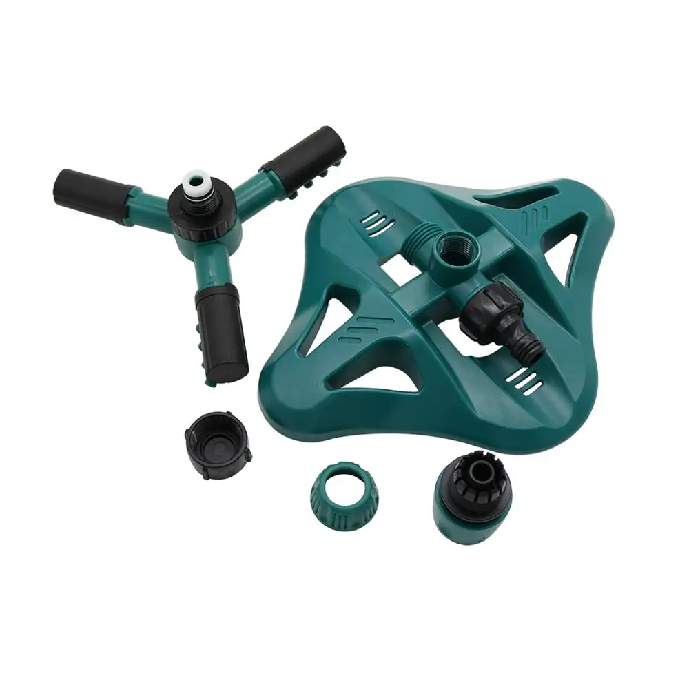 1 шт. автоматические вращающиеся разбрызгиватели с 3 рычагами и углом обзора 360