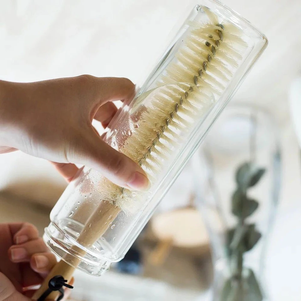 

Многофункциональная щетка для чистки бутылок, трубок, стаканов