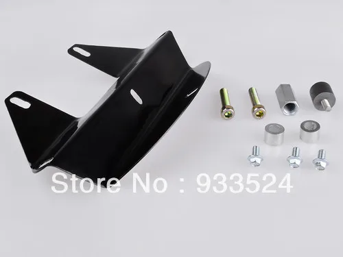 Обтекатель крыло кафе перетащить головной свет маска передний козырек для Harley Dyna