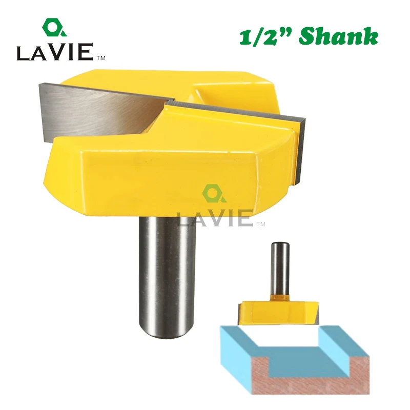 LAVIE 12 мм 1/2 &quotхвостовик 2 1/4&quot Нижняя очистка фрезы прямые бит древесины чистый