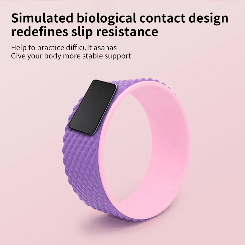 

Yoga Pilates Fitness Roller Wheel Back Training Tool Slimming Magic Waist Shape Pilates Ring Pilates Yoga Exercise Wheel