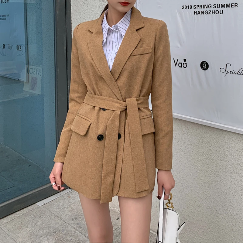 Mozuleva элегантные женские блейзеры брюки костюм из 2 предметов комплекты одежды с